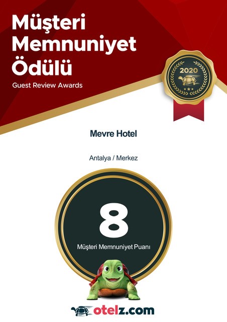 Mevre Hotel Otelz Ödülü